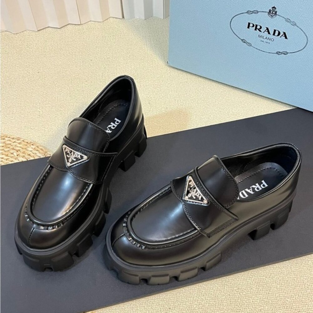 Prada Black Women's Loafers